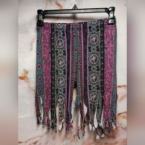 Pink Republic Boho Fringe Shorts